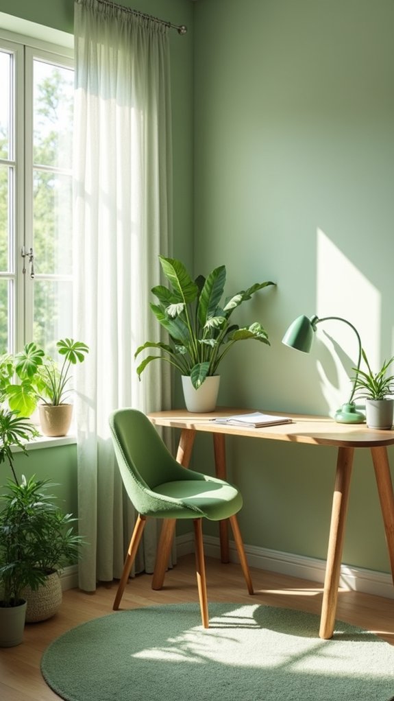 sage green lighting options