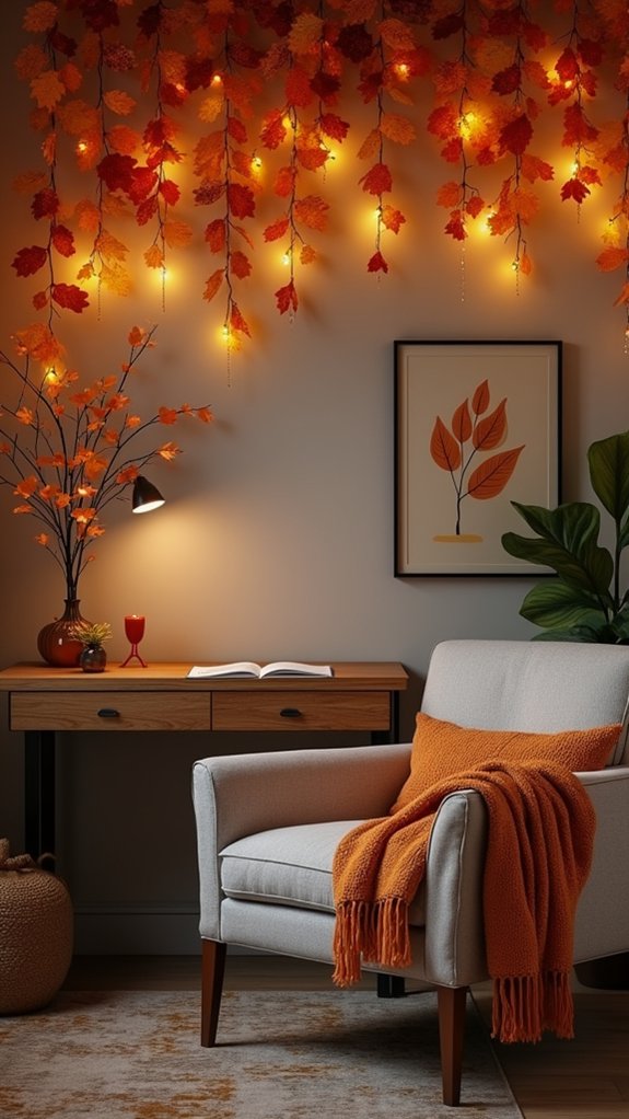 seasonal home office decor