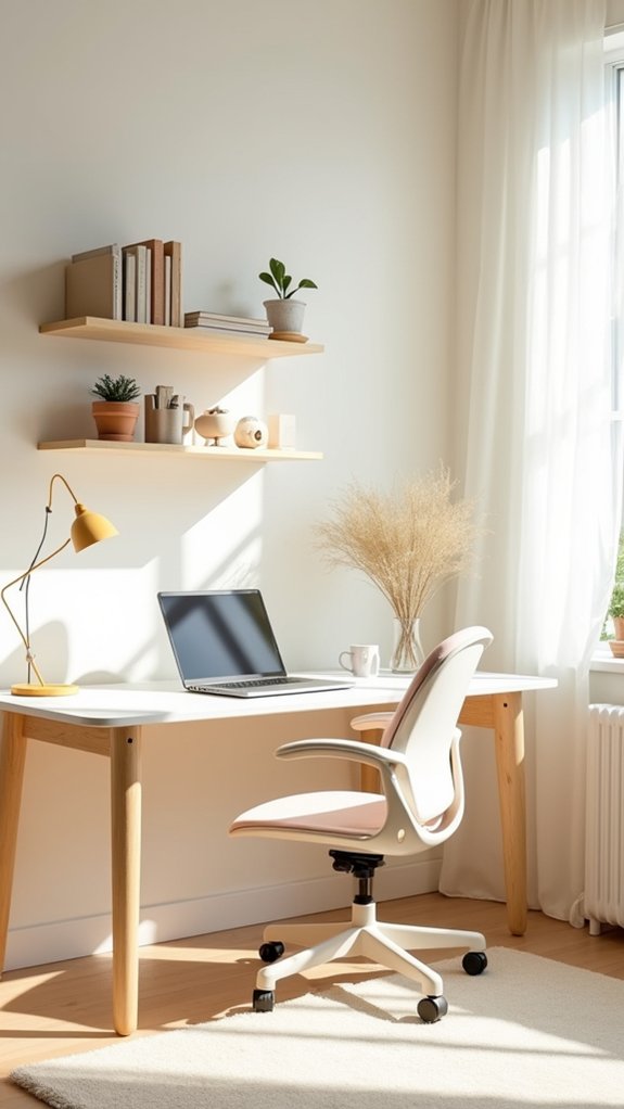 serene light color palette