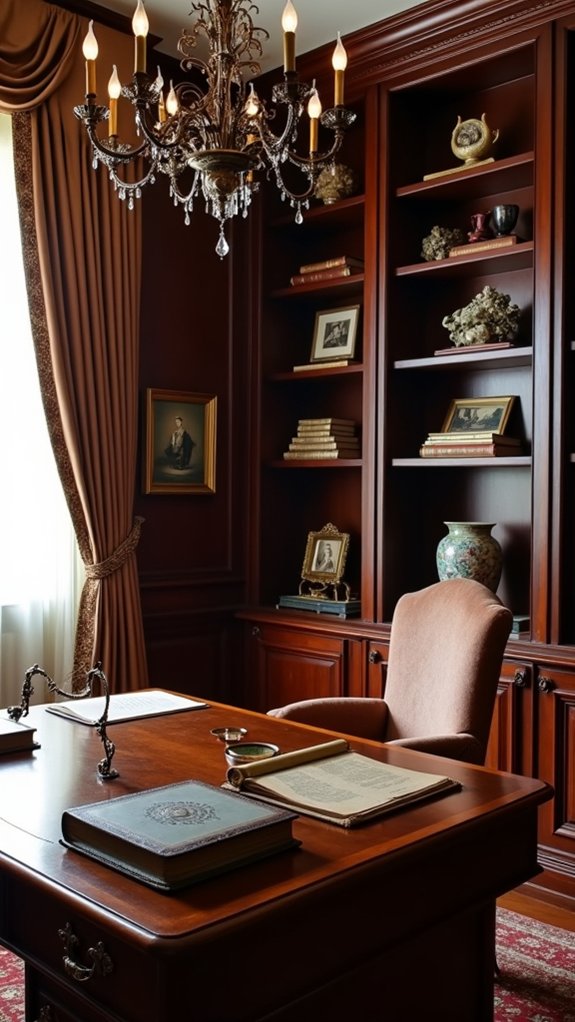 showcasing family heritage items
