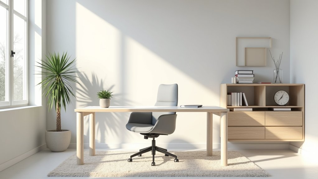 simple and chic workspaces