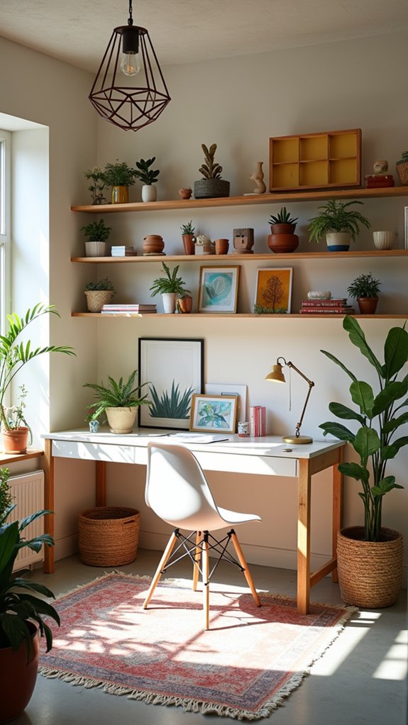 simplified workspace for creativity