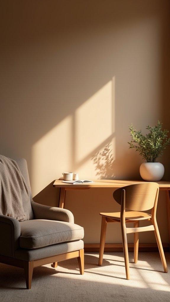 soft warm adjustable lighting