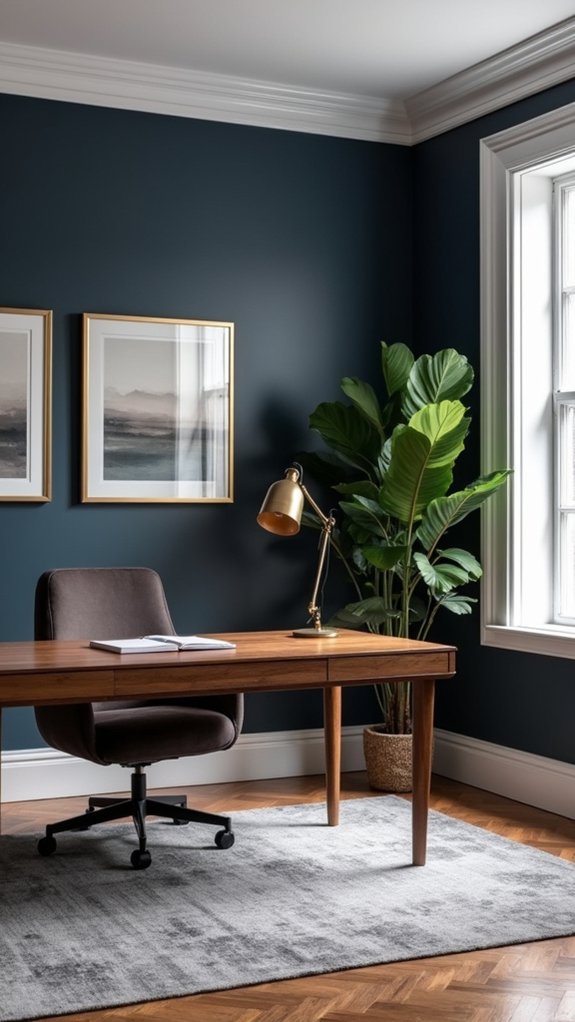 sophisticated calming color palette