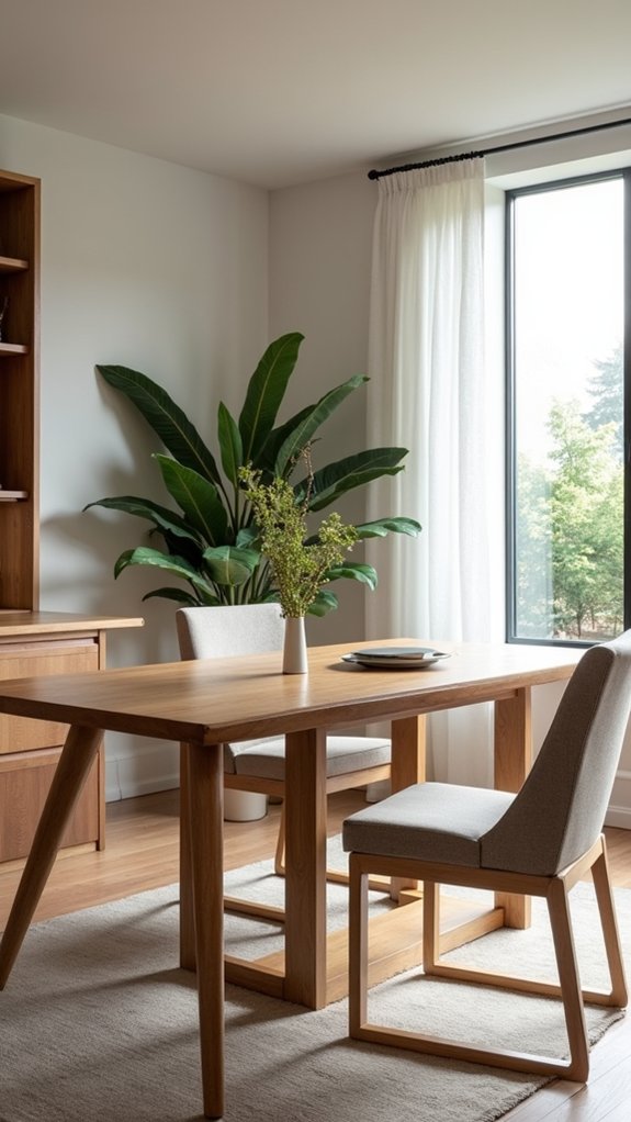 space saving convertible dining table