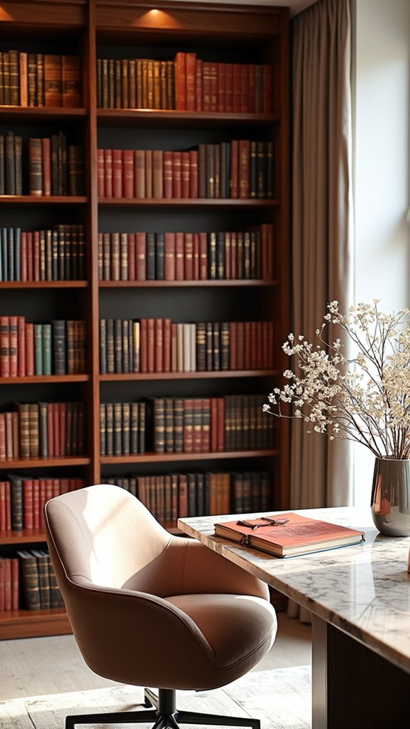 stylish and functional shelves