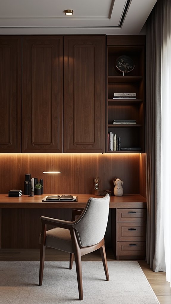 stylish and functional workspace