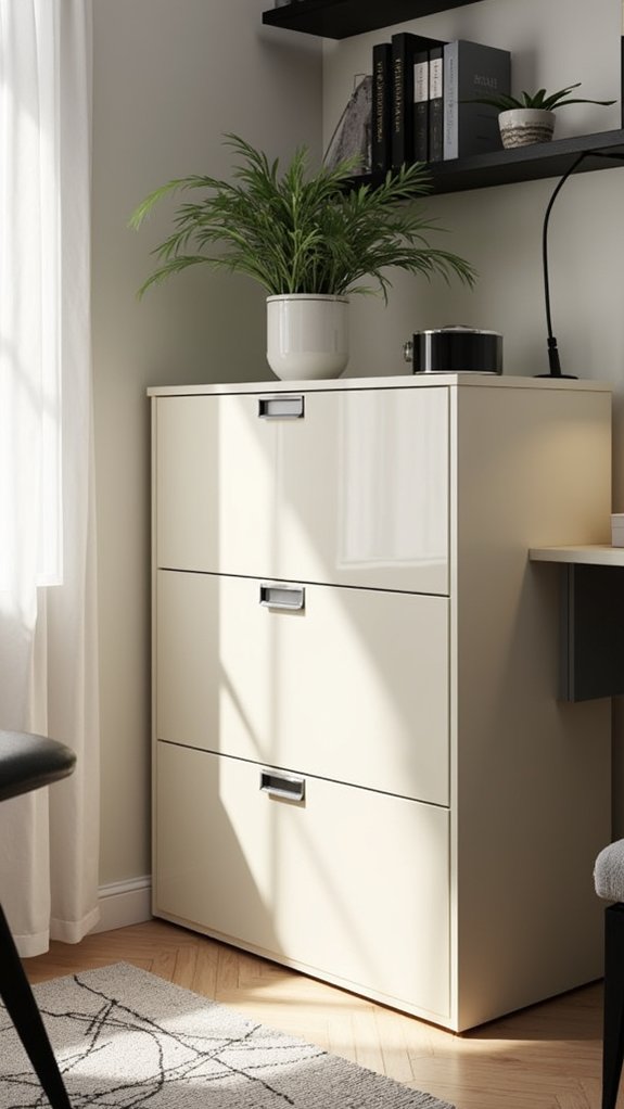 stylish and organized storage solution