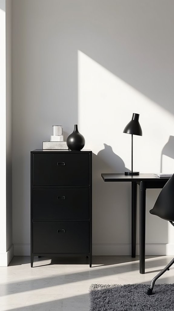 stylish and organized workspace