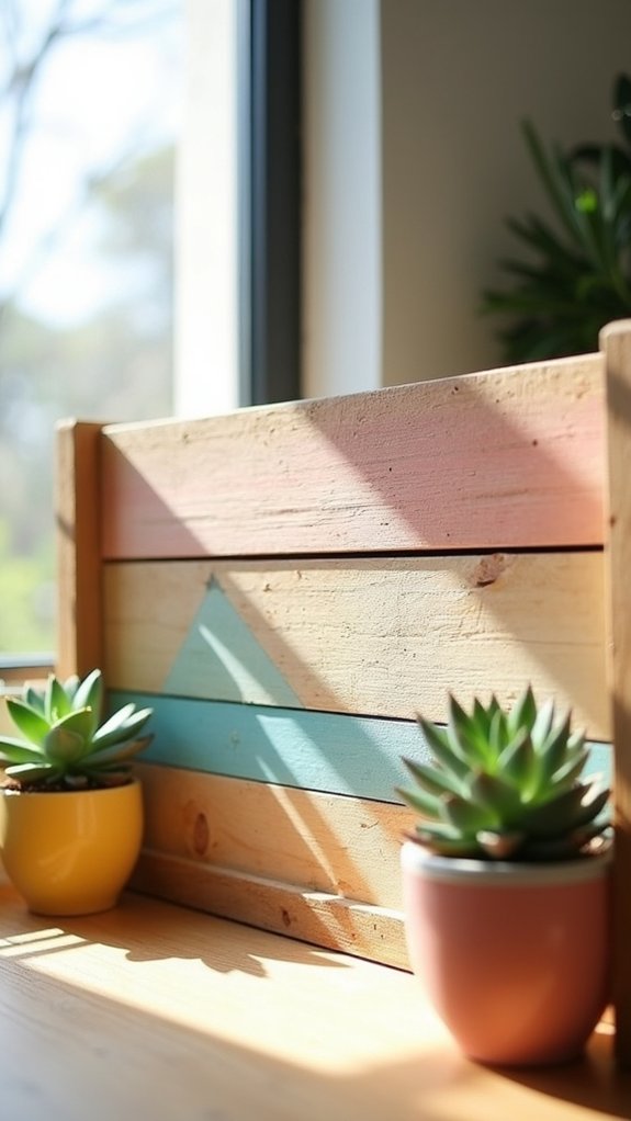 stylish diy desk divider