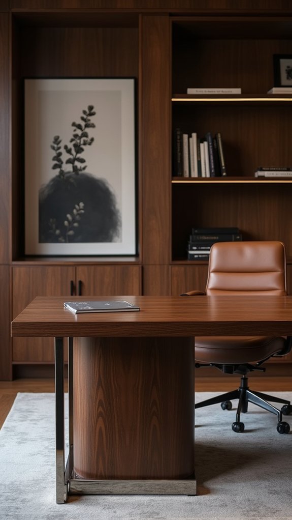 stylish functional executive desk