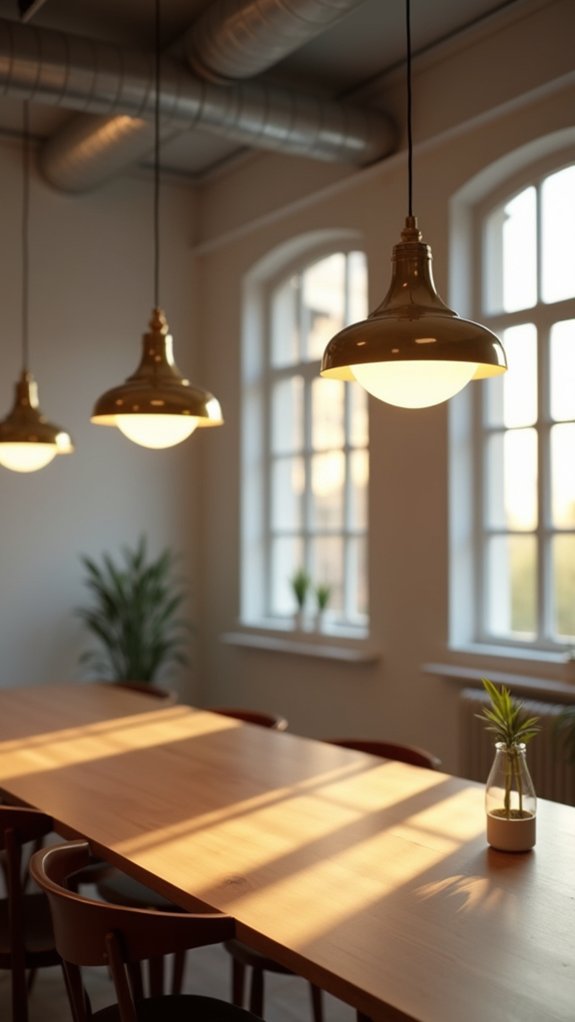 stylish functional office illumination