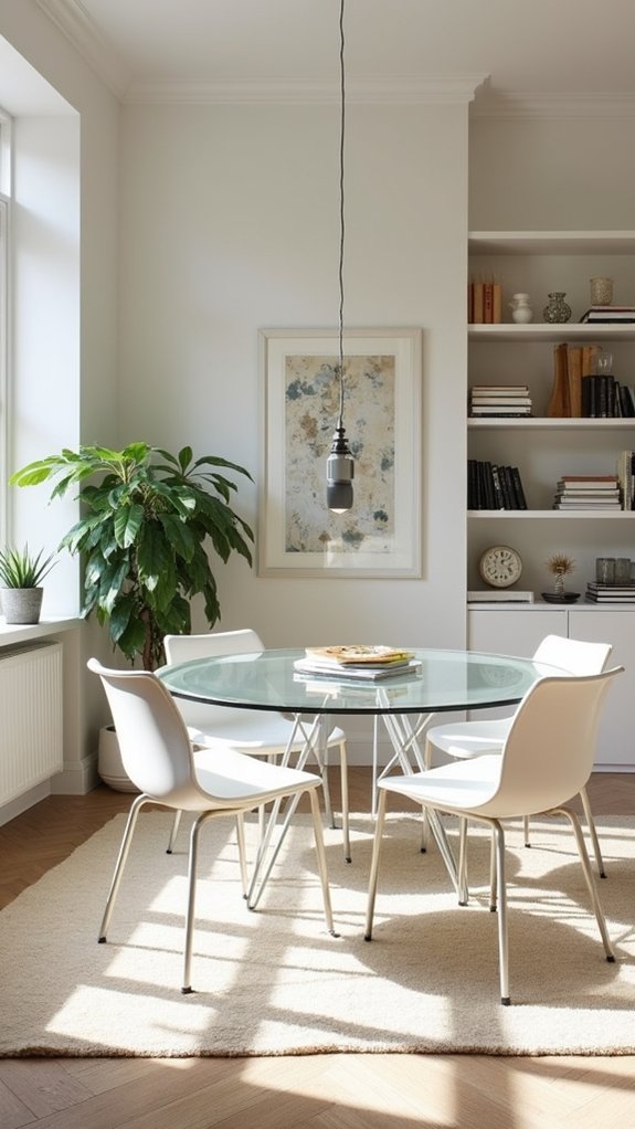 stylish glass table choice