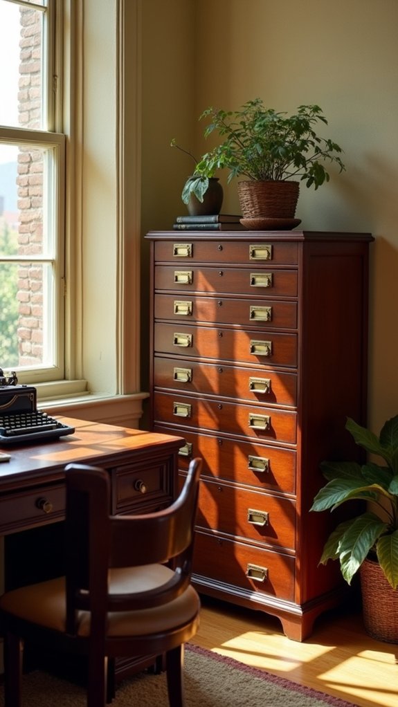 stylish organization with flair