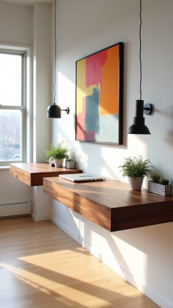 stylish space saving workstation solution