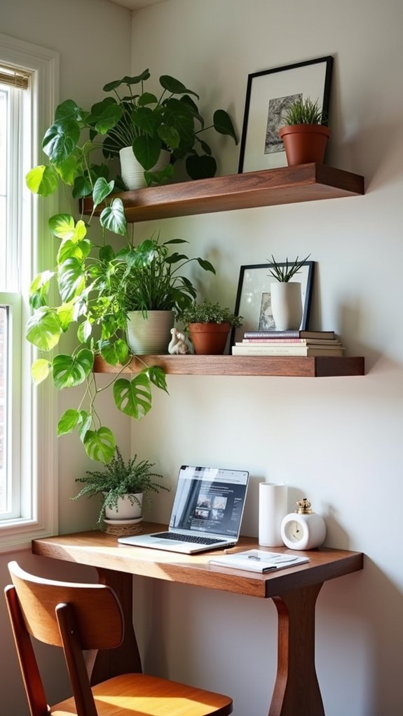 stylish storage with shelves
