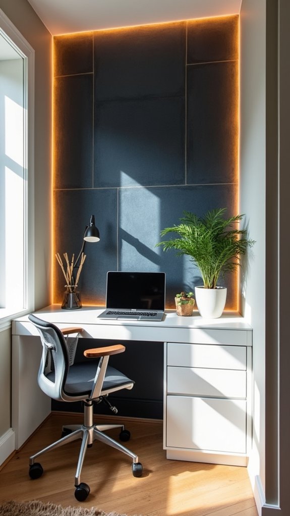 stylish textured accent walls