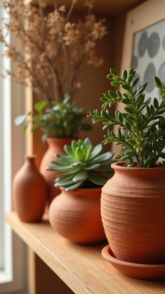 terracotta decor for personalization