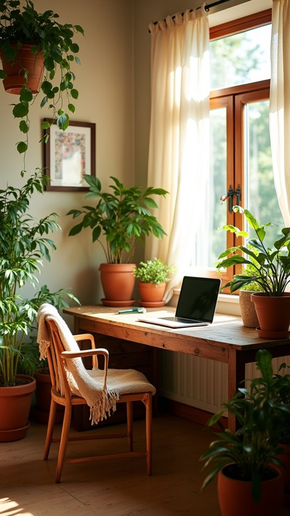 terracotta pots for greenery