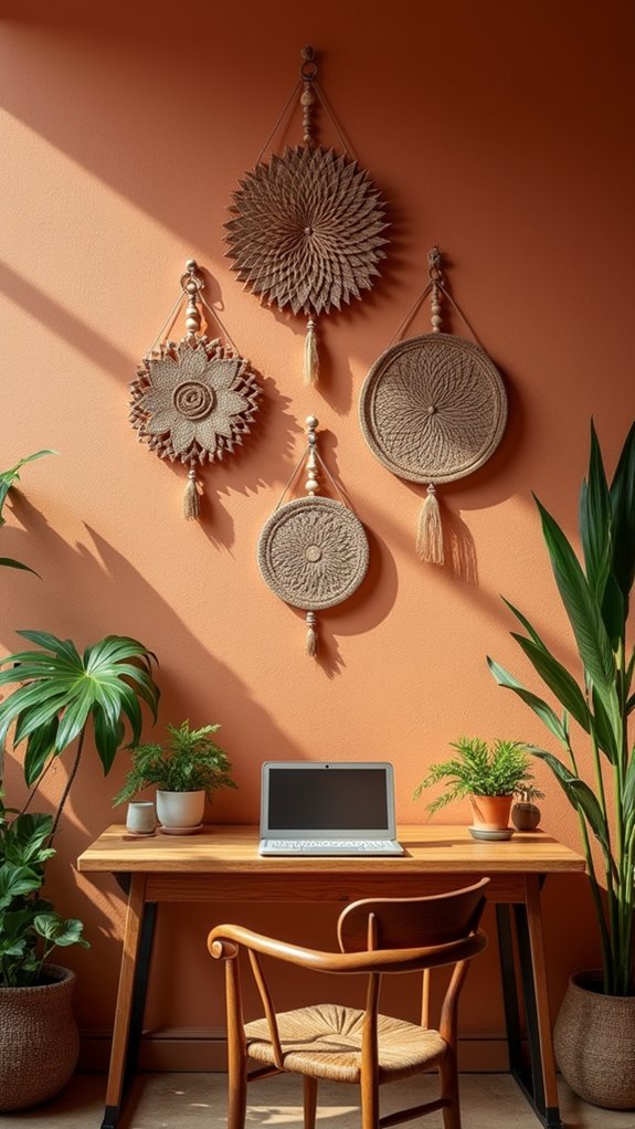 terracotta wall hangings diy