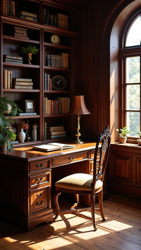 timeless charm in workspace