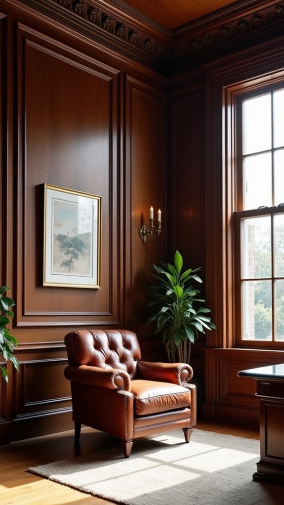 timeless wall paneling elegance