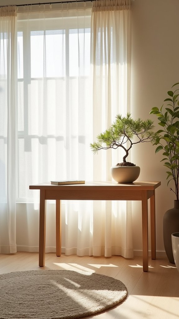 tranquil office relaxation space