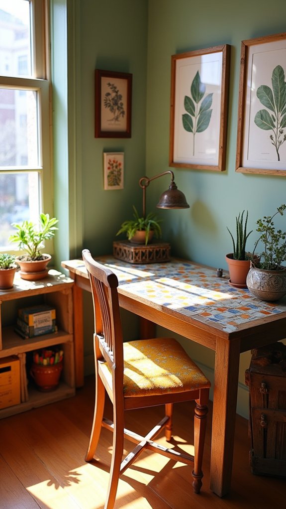 transform old furniture creatively