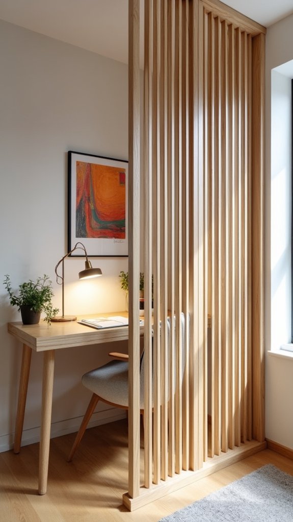 transform space with dividers