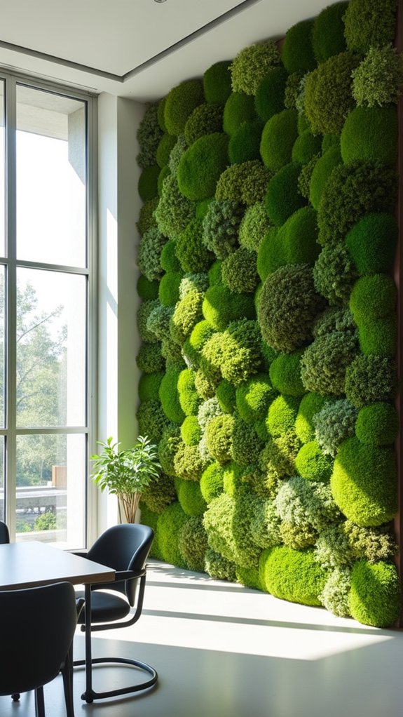 transformative green wall decor