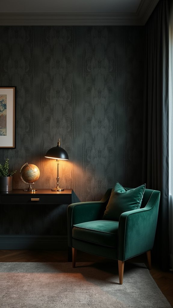 transformative rich colored wallpaper