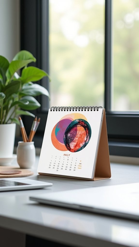unique calendar enhances organization