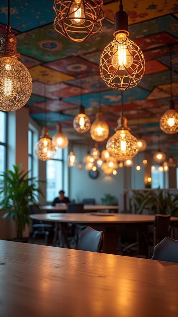 unique overhead lighting fixtures