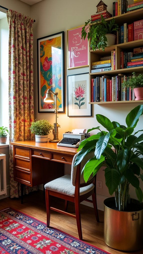 unique vintage office decor