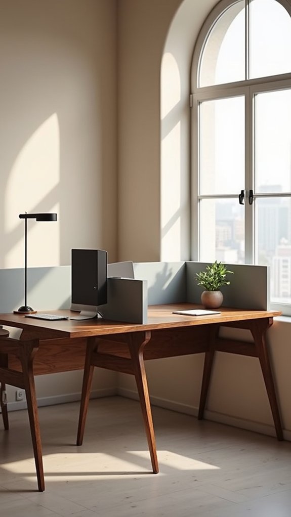 versatile collaborative desk pods