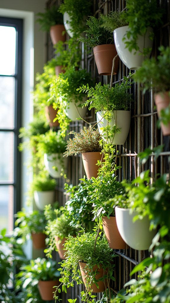 vertical garden wall decor