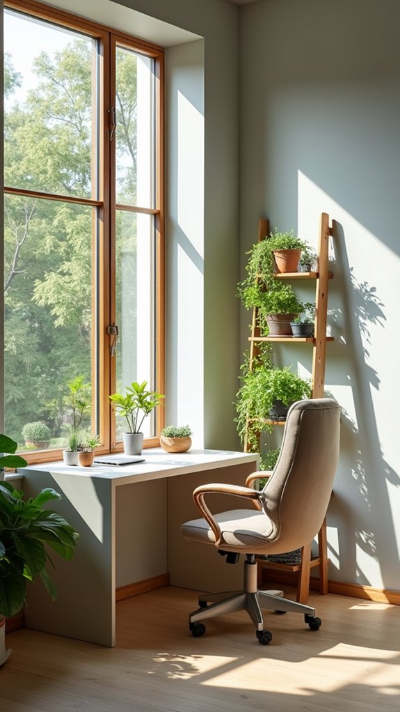 vertical plant display solution