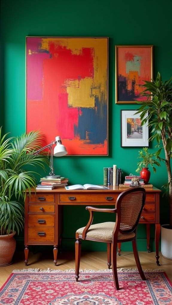 vibrant conversation sparking art