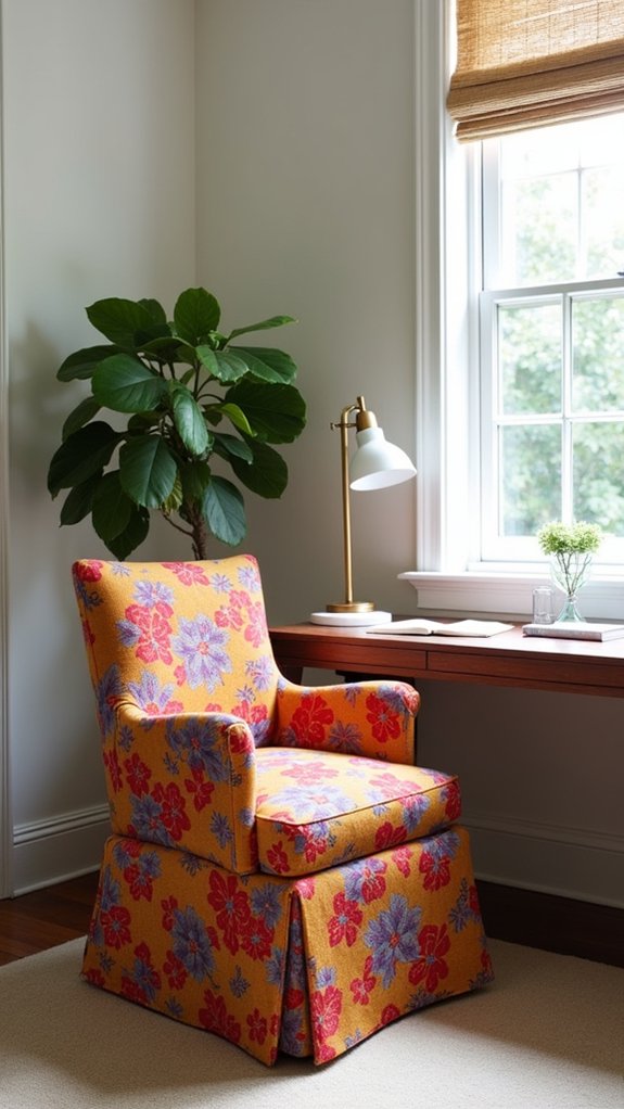 vibrant fabrics enhance comfort