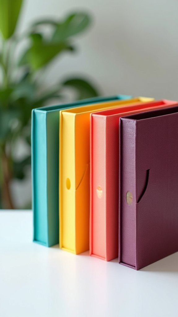 vibrant functional office organization