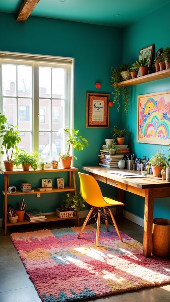 vibrant hues inspire creativity
