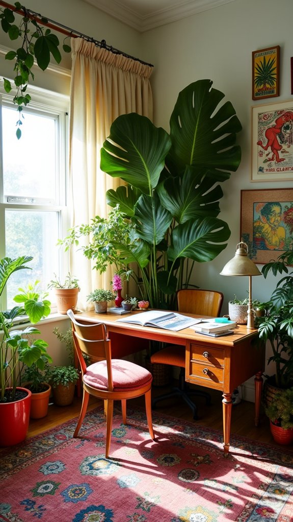 vibrant indoor plant benefits