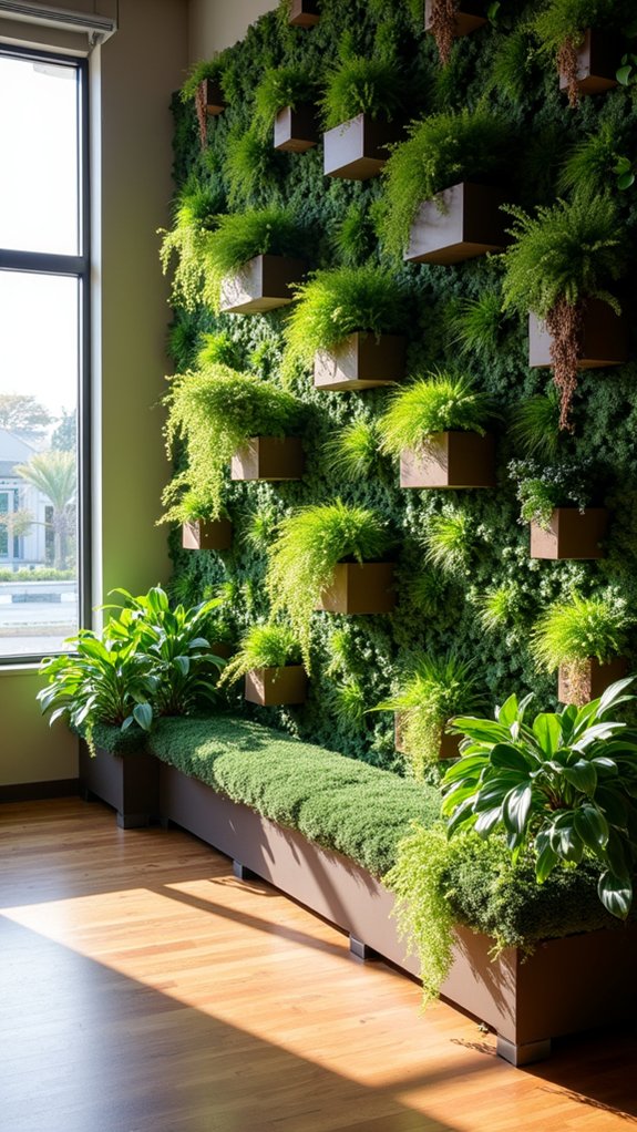 vibrant indoor plant oasis