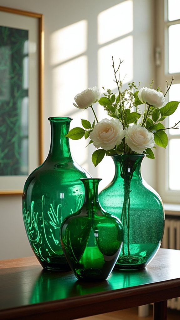 vibrant office space accents