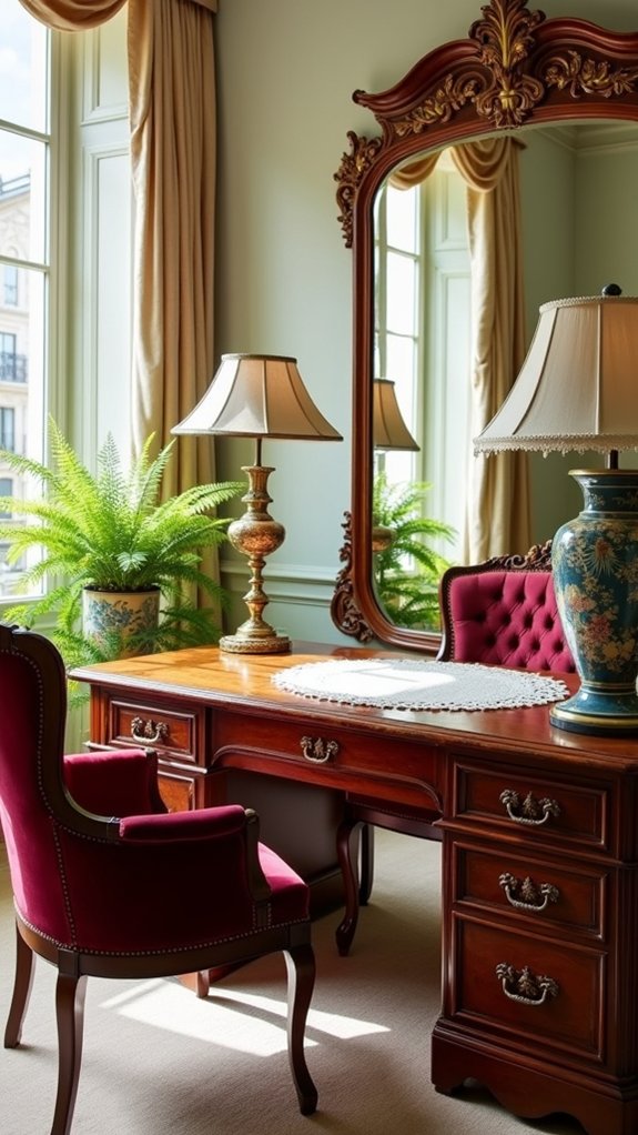 vintage charm for workspace