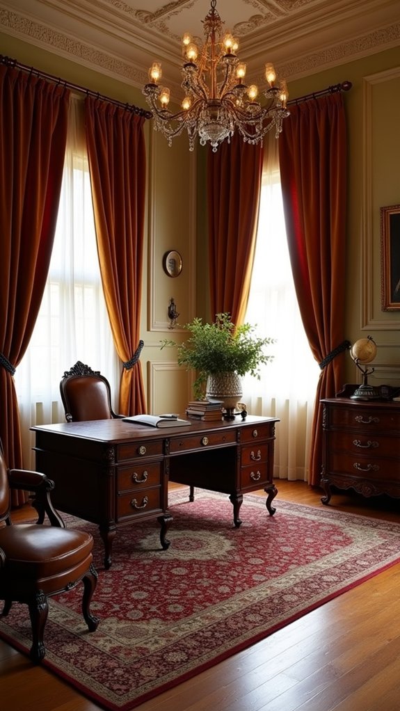 vintage decor adds warmth
