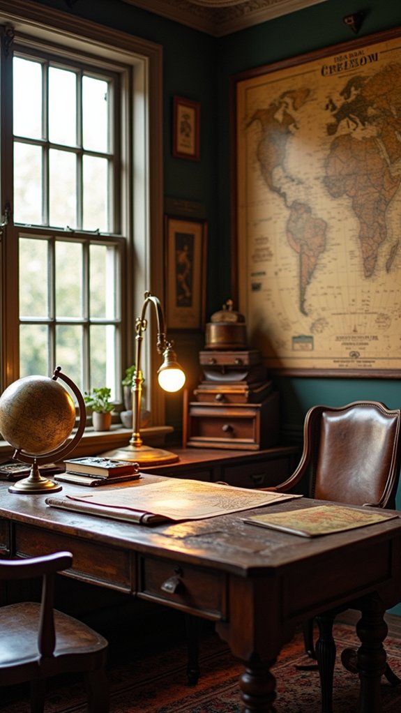 vintage maps inspire creativity