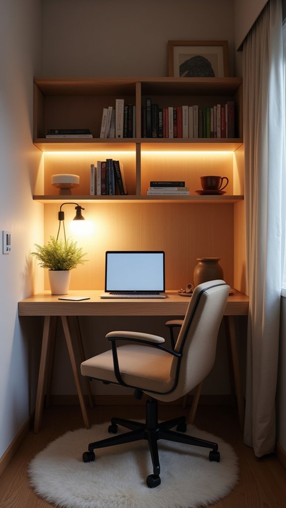 wall mounted task lighting solution