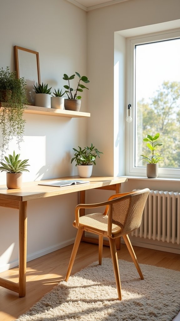 warmth through natural wood