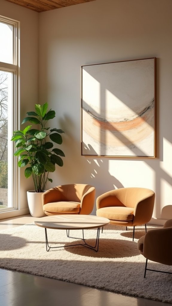 welcoming reception area design